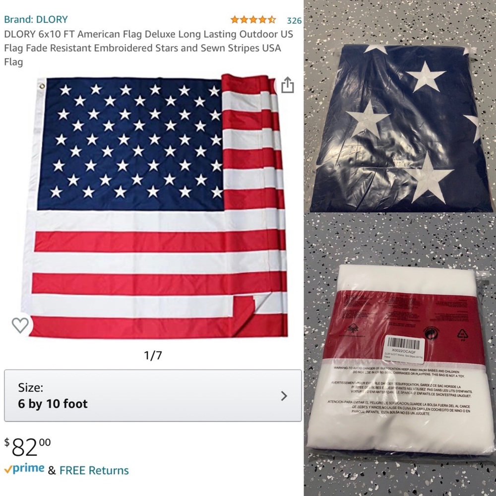 American flag 6x10 brand new